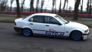 Przemek Grodzki  BMW 320i  2 Runda Królewski Winter Cup kwc Tor Służewiec Warszawa 14022016 [upl. by Nnyleve352]