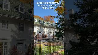 Ernest Hemingway House in Toronto [upl. by Assilev151]