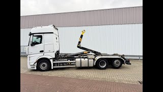 DAIMLERBENZ Actros 2551 L 6x2 Retarder SoloStar BigSpace Liftachse BiXenon [upl. by Gnay553]