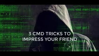 3 Simple cmd tricks to impress your friends [upl. by Thetos846]