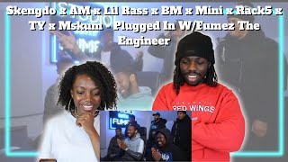 Skengdo x AM x Lil Rass x BM x Mini x Rack5 x TY x Mskum  Plugged In WFumez The Engineer REACTION [upl. by Nairadas]