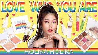 Find your own true colors💖HOLIKA HOLIKA’s ‘LOVE WHO YOU ARE’ haul with makeup tutorial💖 [upl. by Treblih735]