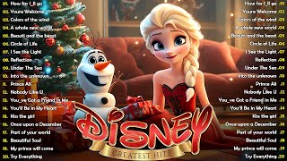 Disney Songs Lyrics 🎅 Best Disney Classic Soundtracks December 🕍 Disney Music Collection [upl. by Trebloc]