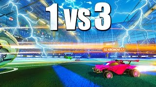 1V3 KRONOVI VS F2  ROCKET LEAGUE [upl. by Suoivatram894]