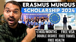 Erasmus Mundus Scholarship 2024  Study in Europe for Free  یورپ میں فری ہائر ایجوکیشن [upl. by Ittap216]