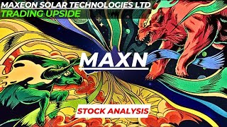 TRADING UPSIDE  MAXN STOCK ANALYSIS  MAXEON SOLAR TECHNOLOGIES LTD STOCK [upl. by Reginald]