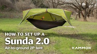 How to set up a Sunda 20 groundtoair tent [upl. by Accire623]