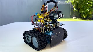 4K HDR MINI TANK ROBOT V2 KEYESTUDIO KS0428 [upl. by Lenahs]