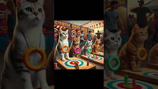 Cat Festival cat aiimages funnyvideocute [upl. by Lindsy]