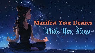 30 Minute Sleep Meditation  Manifest All You Desire While You Sleep [upl. by Ainel]