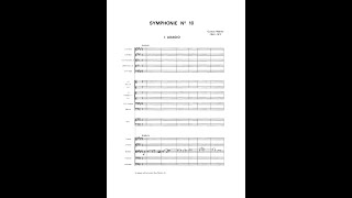 Gustav Mahler  Symphony No 10 Cooke Audio  Full Score [upl. by Khalsa960]