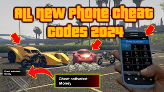 GTA V  All New Phone Cheat You Must Try in Story Mode XBOX PC PS4 PS5 [upl. by Atikir]