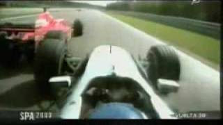 Hakkinen vs Schumacher  Spa 2000 [upl. by Arjun]