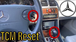 How To Reset TCM Transmission Control Module In Your Mercedes 19962016 [upl. by Corrina]