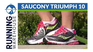 Saucony Triumph 10 Shoe Review [upl. by Caesaria]