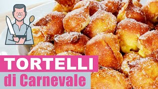 TORTELLI DI CARNEVALE  Uno tira laltro [upl. by Nawat]