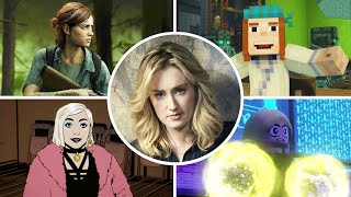 Ashley Johnson Voices in Video Games [upl. by Nyladnewg829]