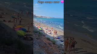 New beach in Alicante 🌴📍🇪🇸campoamor short spain españa ytshorts turismo 4k astrology [upl. by Orgalim]