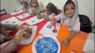 “Montessori Students Learning Shapes amp Enjoying Color Sponge Fun” [upl. by Ahsilla]