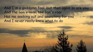 First Aid Kit  The Lions Roar lyrics [upl. by Kram198]