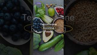 Boost testosterone with these 8 powerful foods plantbased boosttestosteronenaturally [upl. by Swope]