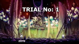 Hollow Knight  Colosseum of Fools  One Trial  Zote  Gameplay [upl. by Idel]