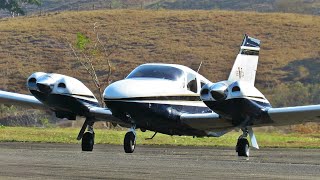 Piper Seneca V PTFIC Pouso e Decolagem em Cachoeiro de Itapemirim ES [upl. by Mani815]