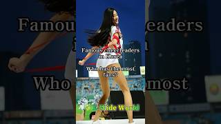 cheerleader SportsTeamCheerCheerleadingTeamKorean cheerleader [upl. by Ahseiym]