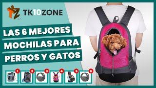 Las 6 mejores mochilas para perros y gatos pequeños y medianos [upl. by Dorin519]