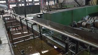 Nickel Alloy Hastelloy C22 UNS N06022 Pipe Degreasing Process [upl. by Kenlay]