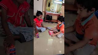 cute video 😊 kutties fun fight andjoined shortsviral [upl. by Lachance902]