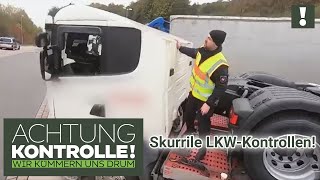 🚚 Die skurrilsten LKWVerstöße 🚚 3 LKWKontrollen  Achtung Kontrolle [upl. by Aimaj115]