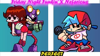 FNF X Nefarious Demo Mod PERFECT  Crow Death Animation [upl. by Htebasile]