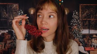 ASMR  Ambiance cosy 🎄 thé bougie crépitante calendriers de lavent [upl. by Yllitnahc]