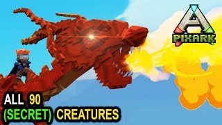 Pixark ALL SECRET CREATURES Creative Mode amp More Pixark Gameplay [upl. by Farmelo]