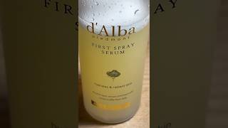 d’Alba First Spray Serum [upl. by Oba]