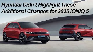 Hyundai Didn’t Highlight These Smaller Changes on 2025 Ioniq 5 [upl. by Nnyleimaj]