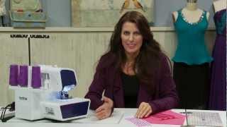 Pintucking Using a Serger with Angela Wolf [upl. by Asyral859]