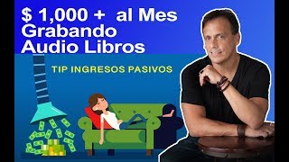 Como Ganar dinero leyendo libros 2020  1000 al mes creando audiolibros e ingresos pasivos [upl. by Ragouzis840]