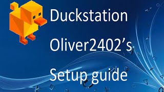 Duckstation Setup Guide [upl. by Nahseez]