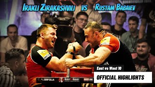 Irakli Zirakashvili vs Rustam Babaiev HIGHLIGHTS [upl. by Theron]