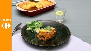 Recette de lasagne automnale jambon potimarron et carottes [upl. by Janerich604]