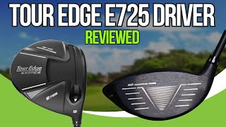 Tour Edge Exotics 725 Driver Review [upl. by Aisorbma]