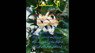 استغفار كي فضيلت arabic islamicshorts istegfar islamicvideo Elmuldeen [upl. by Nylikcaj]