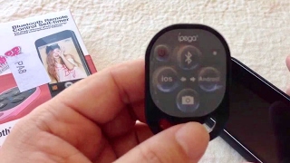 Bluetooth remote control self timer remote shutter for the iPhone camera [upl. by Nnaira]