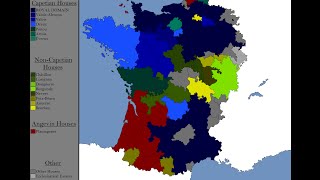 Rise of the French Royal Domain [upl. by Aitital747]