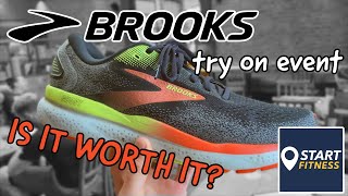 I Went to a BROOKS GHOST 16 Try On Event [upl. by Amis465]