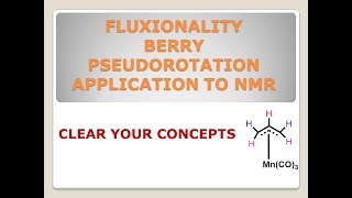 Fluxional Behaviour  Berry Pseudorotation  Very Important [upl. by Kremer521]