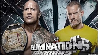 WWE 2K23  WWE Elimination Chamber 21713 WWE Championship  CM Punk vs The Rock c gaming [upl. by Siouxie968]