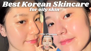 Korean skincare routine  best products for oily skin [upl. by Pratte]